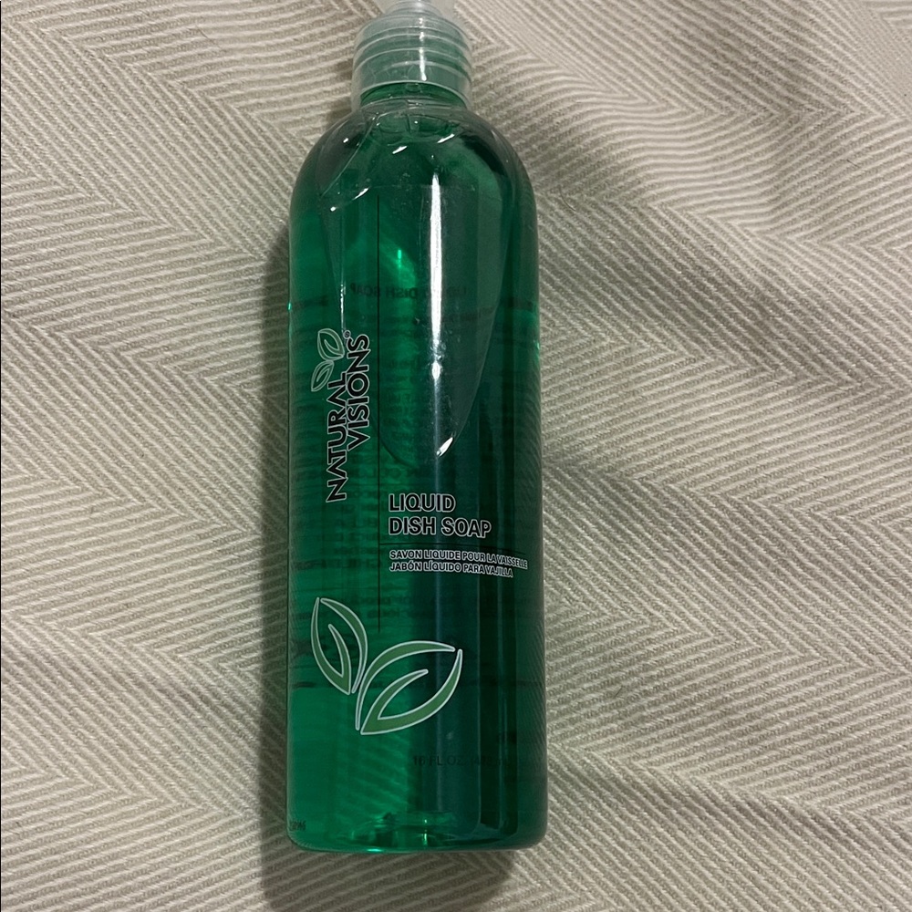 Natural Visions Liquid Dish soap 16 oz New